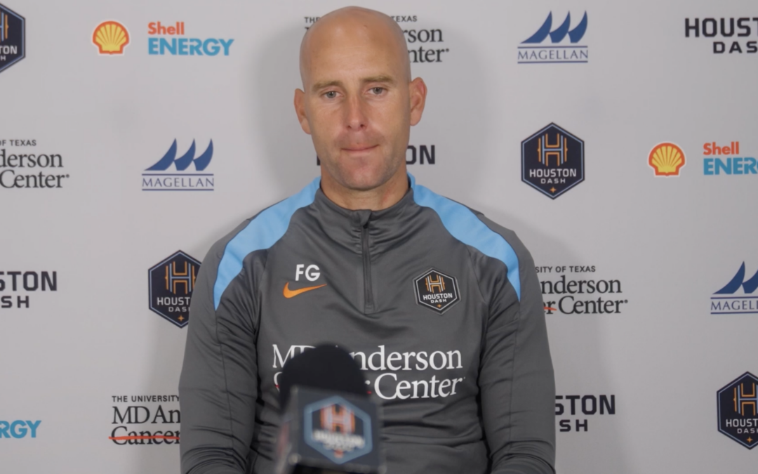 Houston Dash HC Fabrice Gautrat speaks on players returning from international break.